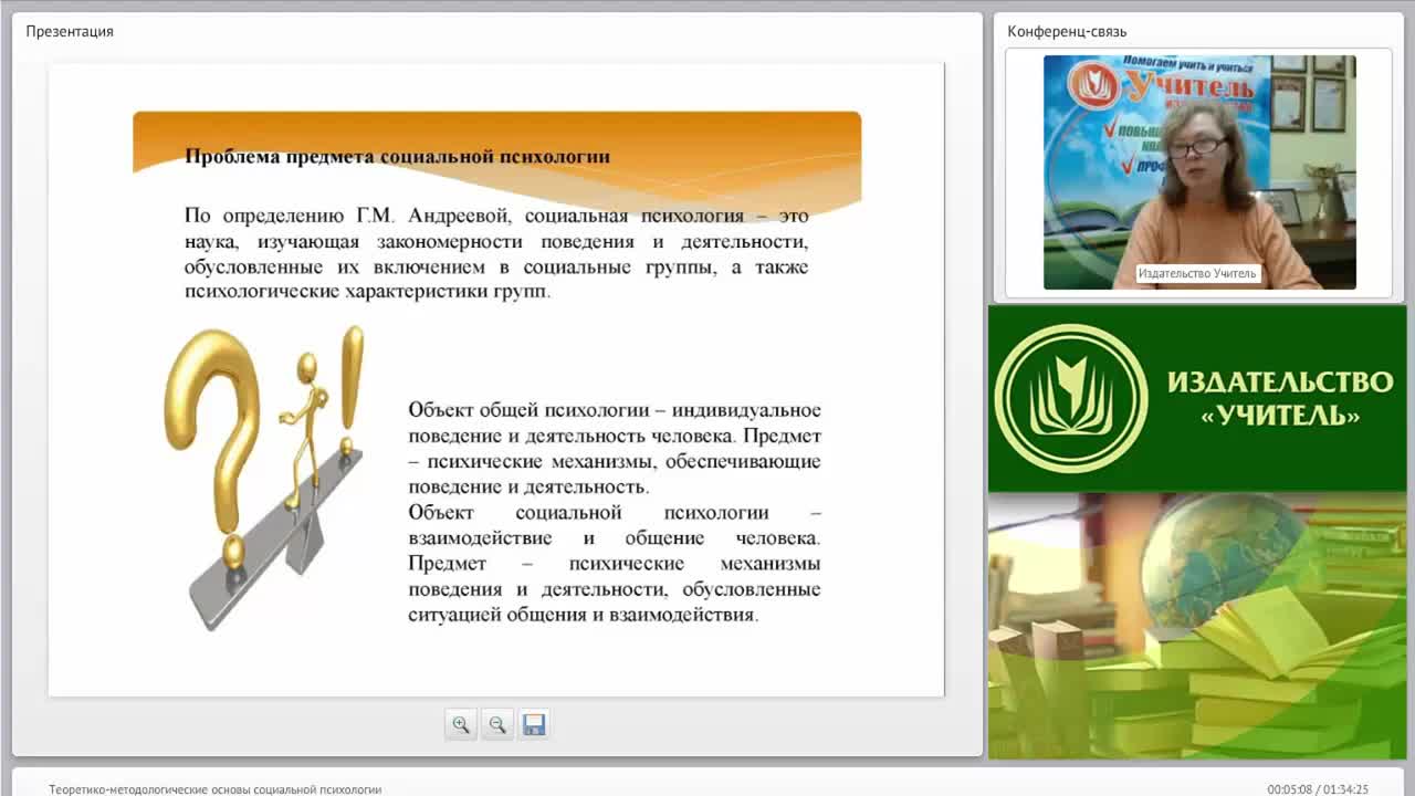 Международный вебинар &quot;Теоретико-методологические основы социальной психологии&quot; - изображение № 4
