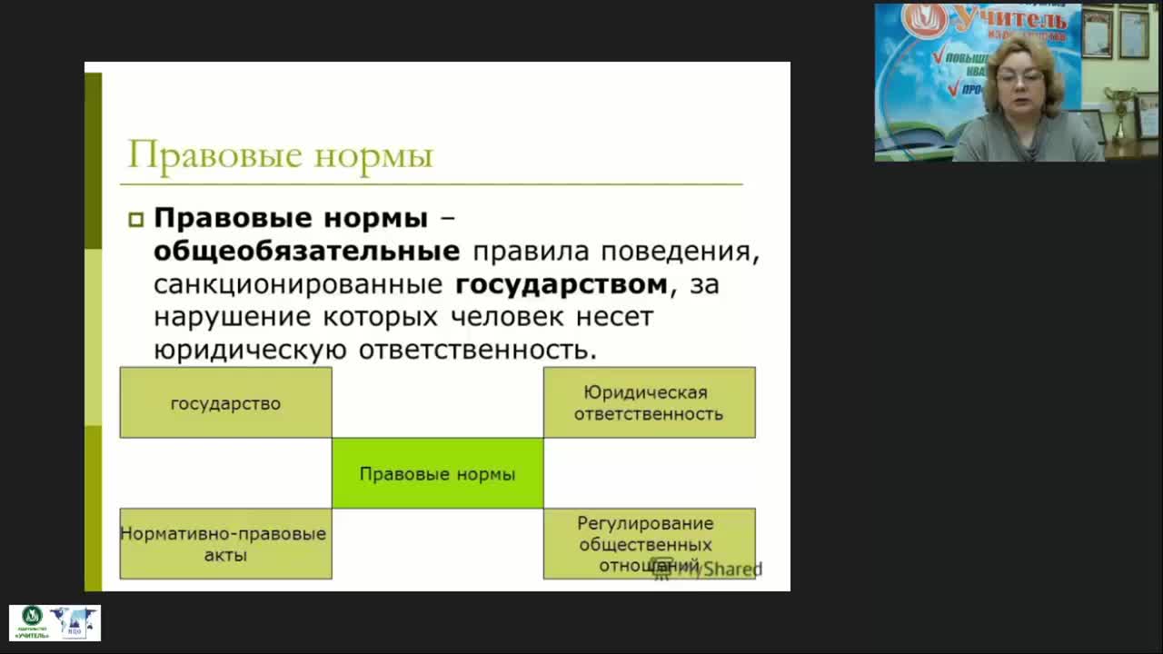 Международный вебинар &quot;Обществознание: правовые нормы и система права. Конституция РФ&quot; - изображение № 6