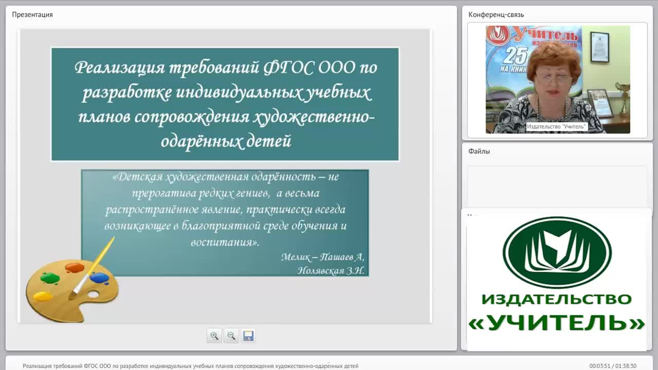 Реализация требований ФГОС ООО по разработке индивидуальных учебных планов сопровождения художественно одарённых детей - изображение № 5